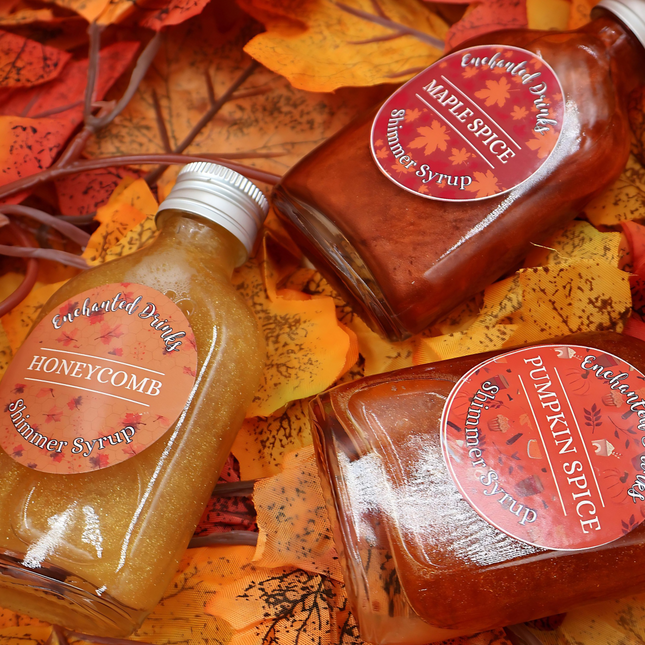 Autumn Shimmer Syrup Trio