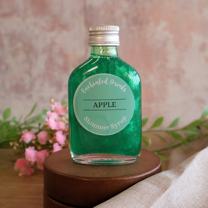 Apple Flavoured Shimmer Syrup for Drinks