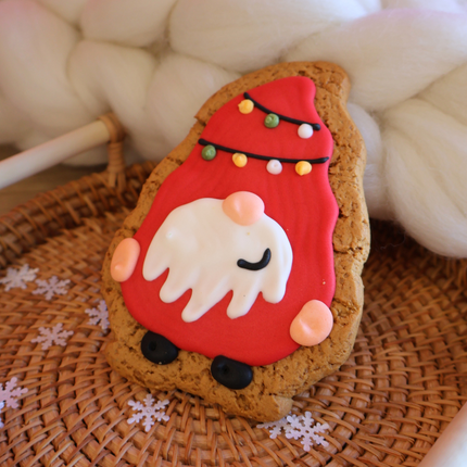 Handmade Gonk Gingerbread Cookie