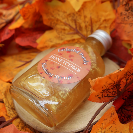 Honeycomb Flavoured Shimmer Syrup for Drinks