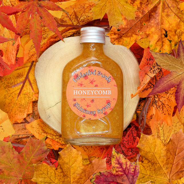 Honeycomb Flavoured Shimmer Syrup for Drinks