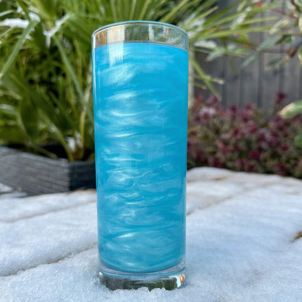 Baby Blue Shimmer for Drinks