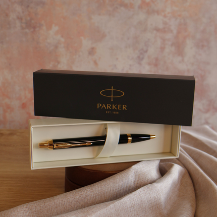 Parker IM Black & Gold Ballpoint Pen