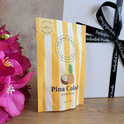 pine colada flavoured sweets